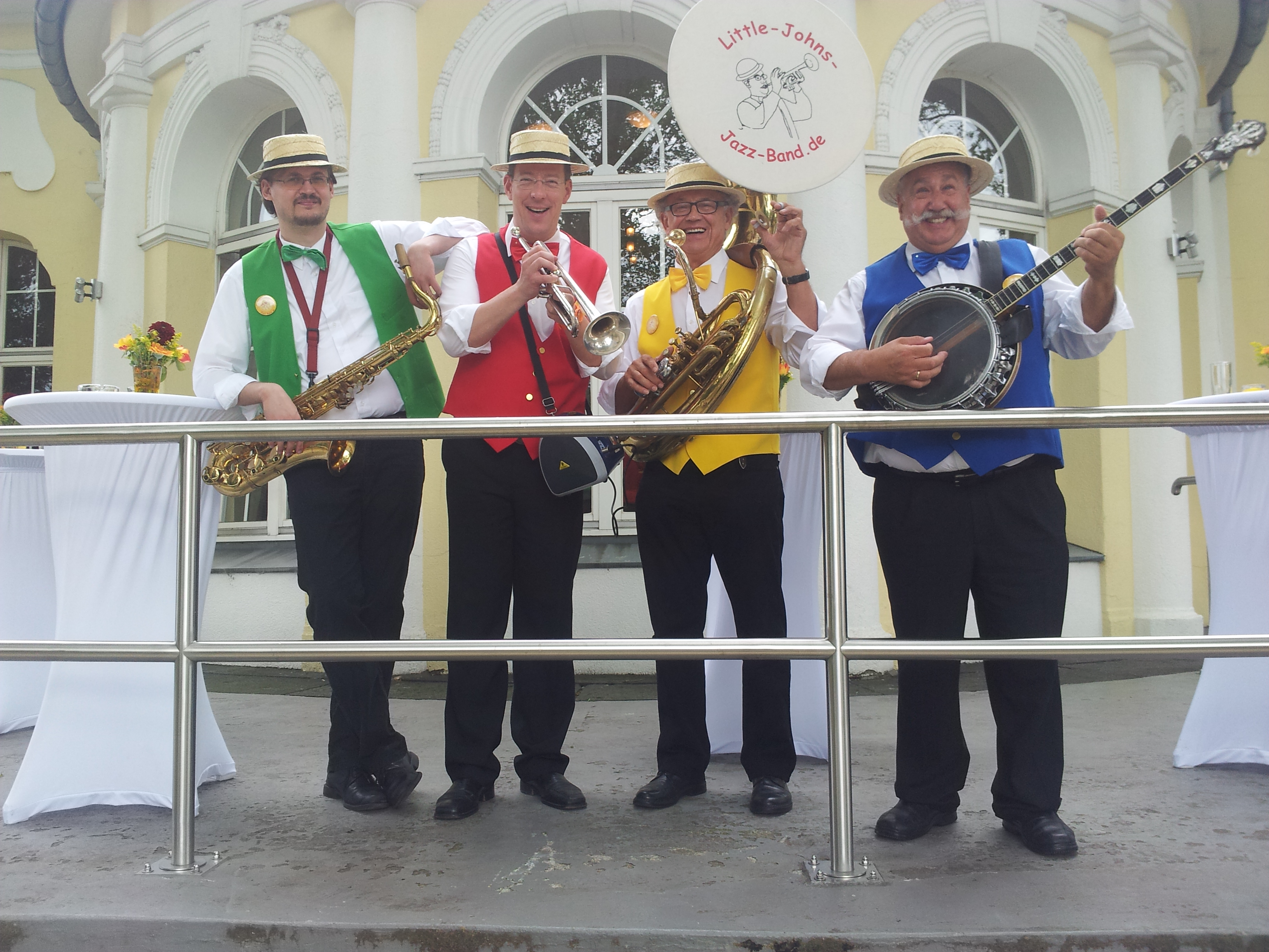 2014_08_August_10 -  Little Johns Jazz Band im Stadtparkrestaurant Essen Steele